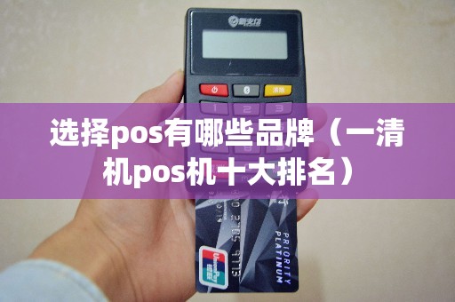 选择pos有哪些品牌(一清机pos机十大排名) 选择pos有哪些品牌(一清机pos机十大排名)