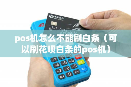 pos机怎么不能刷白条（可以刷花呗白条的pos机）