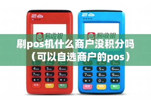 刷pos机什么商户没积分吗（可以自选商户的pos）