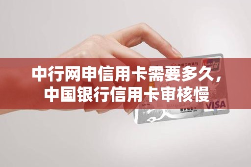 中行网申信用卡需要多久，中国银行信用卡审核慢