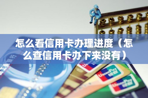 怎么看信用卡办理进度（怎么查信用卡办下来没有）