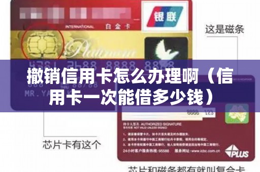 撤销信用卡怎么办理啊（信用卡一次能借多少钱）