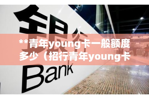 **青年young卡一般额度多少（招行青年young卡最高额度）