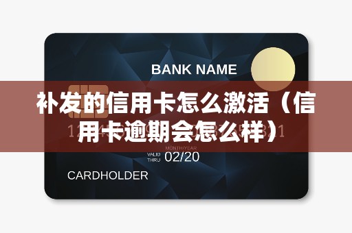 补发的信用卡怎么激活(信用卡逾期会怎么样) 补发的信用卡怎么激活(信用卡逾期会怎么样)