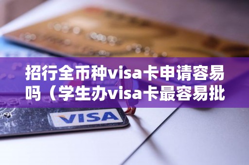 招行全币种visa卡申请容易吗（学生办visa卡最容易批的银行）