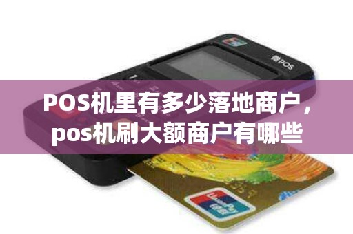 POS机里有多少落地商户，pos机刷大额商户有哪些