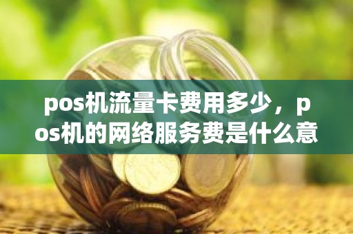 pos机流量卡费用多少，pos机的网络服务费是什么意思
