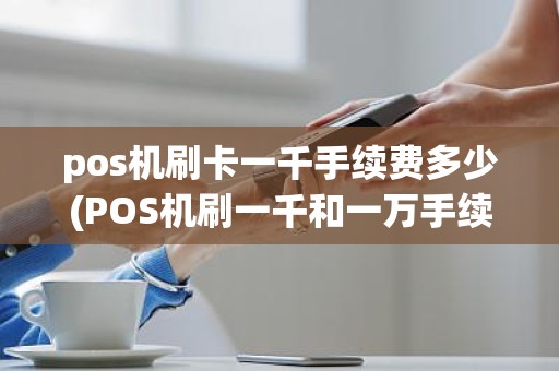 pos机刷卡一千手续费多少(POS机刷一千和一万手续费一样吗)