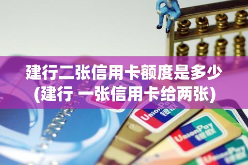 建行二张信用卡额度是多少(建行 一张信用卡给两张)