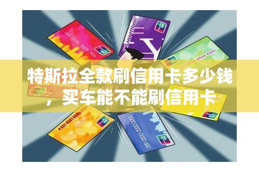 特斯拉全款刷信用卡多少钱，买车能不能刷信用卡