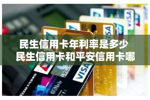民生信用卡年利率是多少 民生信用卡和平安信用卡哪个好 民生信用卡年利率是多少 民生信用卡和平安信用卡哪个好
