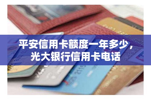 平安信用卡额度一年多少，光大银行信用卡电话