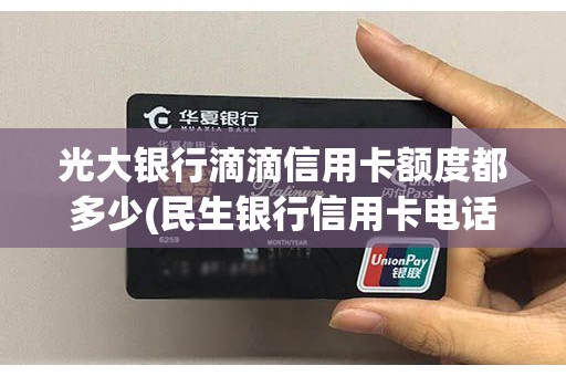 光大银行滴滴信用卡额度都多少(民生银行信用卡电话)
