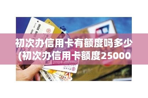 初次办信用卡有额度吗多少(初次办信用卡额度25000) 初次办信用卡有额度吗多少(初次办信用卡额度25000)