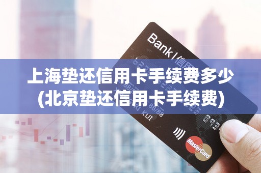 上海垫还信用卡手续费多少(北京垫还信用卡手续费)