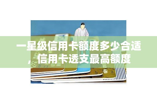 一星级信用卡额度多少合适,信用卡透支最高额度 一星级信用卡额度多少合适,信用卡透支最高额度