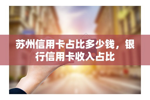 苏州信用卡占比多少钱,银行信用卡收入占比 苏州信用卡占比多少钱,银行信用卡收入占比