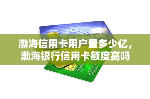 渤海信用卡用户量多少亿，渤海银行信用卡额度高吗