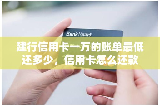 建行信用卡一万的账单最低还多少，信用卡怎么还款