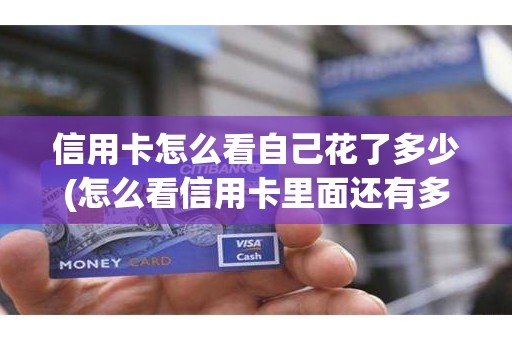 信用卡怎么看自己花了多少(怎么看信用卡里面还有多少钱)