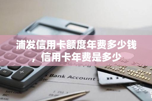 浦发信用卡额度年费多少钱，信用卡年费是多少
