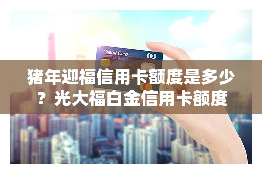 猪年迎福信用卡额度是多少？光大福白金信用卡额度