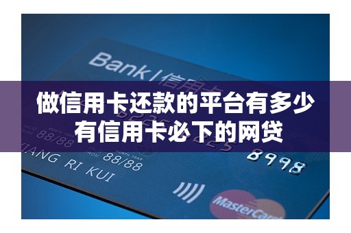 做信用卡还款的平台有多少 有信用卡必下的网贷