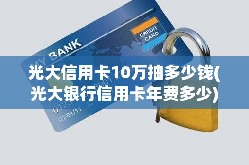 光大信用卡10万抽多少钱(光大银行信用卡年费多少)
