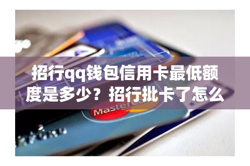 招行qq钱包信用卡最低额度是多少？招行批卡了怎么查额度