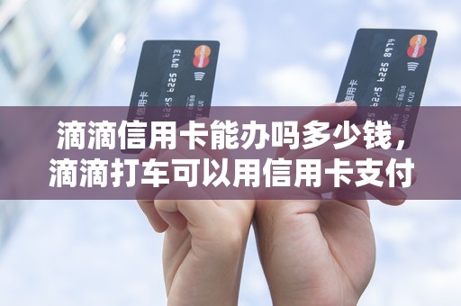 滴滴信用卡能办吗多少钱，滴滴打车可以用信用卡支付吗