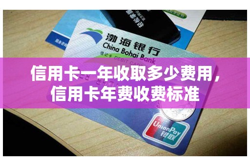 信用卡一年收取多少费用，信用卡年费收费标准