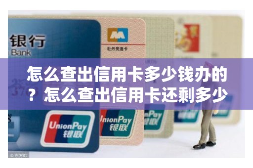 怎么查出信用卡多少钱办的？怎么查出信用卡还剩多少钱要还