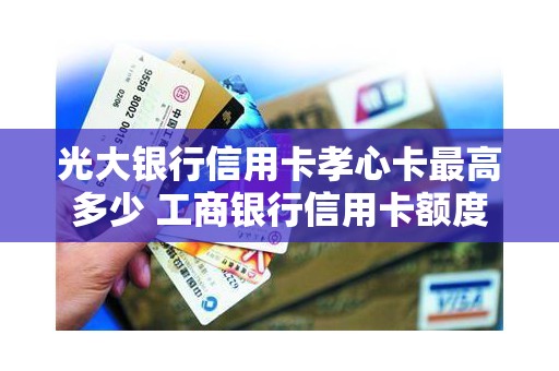 光大银行信用卡孝心卡最高多少 工商银行信用卡额度一般是多少