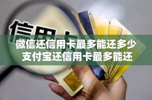 微信还信用卡最多能还多少 支付宝还信用卡最多能还多少金额