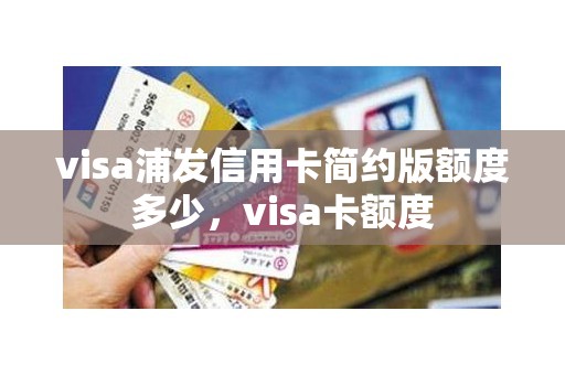 visa浦发信用卡简约版额度多少，visa卡额度
