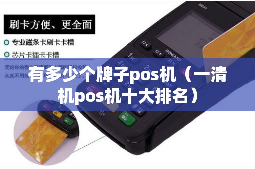 有多少个牌子pos机（一清机pos机十大排名）