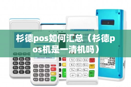 杉德pos如何汇总(杉德pos机是一清机吗) 杉德pos如何汇总(杉德pos机是一清机吗)