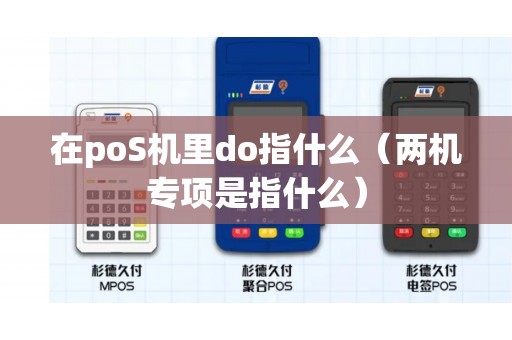 在poS机里do指什么（两机专项是指什么）