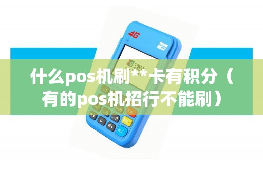 什么pos机刷**卡有积分（有的pos机招行不能刷）
