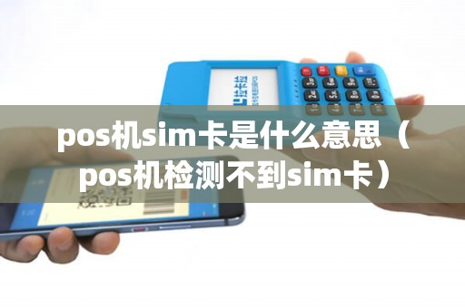 pos机sim卡是什么意思（pos机检测不到sim卡）