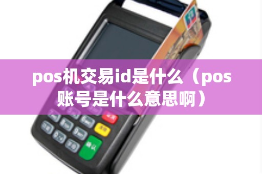 pos机交易id是什么（pos账号是什么意思啊）
