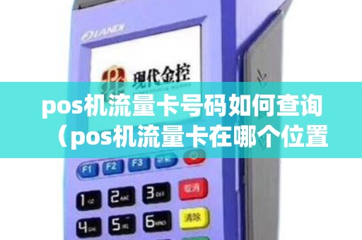 pos机流量卡号码如何查询（pos机流量卡在哪个位置）