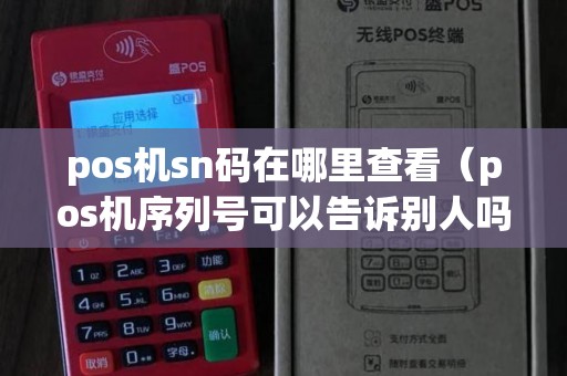 pos机sn码在哪里查看（pos机序列号可以告诉别人吗）