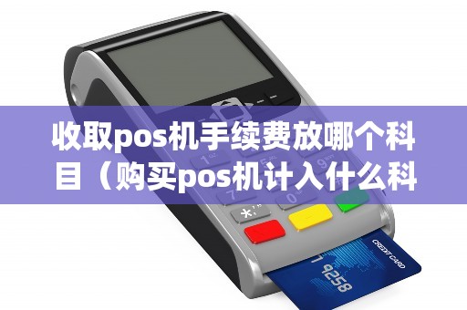 收取pos机手续费放哪个科目（购买pos机计入什么科目）