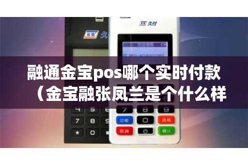 融通金宝pos哪个实时付款（金宝融张凤兰是个什么样的人）