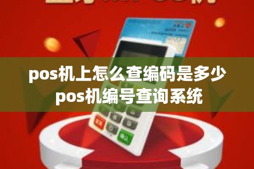 pos机上怎么查编码是多少 pos机编号查询系统