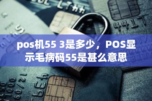 pos机55 3是多少，POS显示毛病码55是甚么意思
