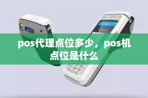 pos代理点位多少，pos机点位是什么