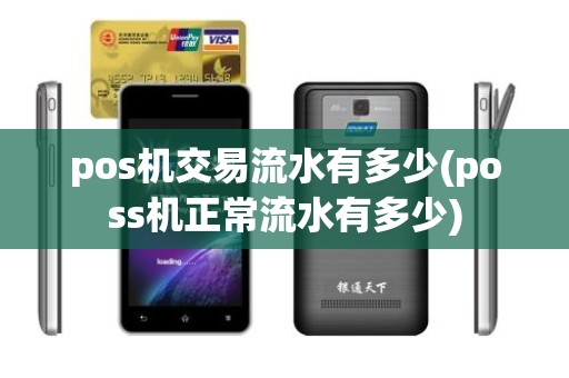 pos机交易流水有多少(poss机正常流水有多少)
