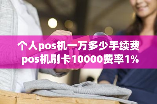 个人pos机一万多少手续费 pos机刷卡10000费率1%是多少手续费
